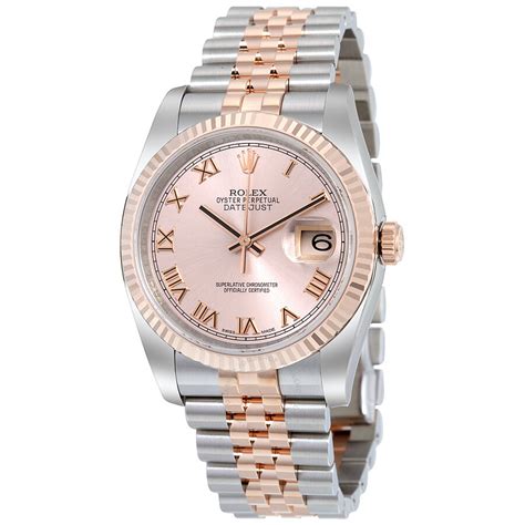 rolex datejust damen rose|rolex datejust 36 everose gold.